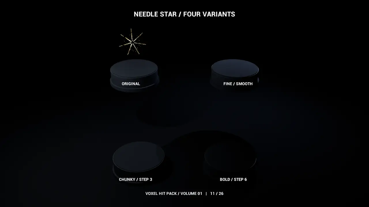 Needle Star preset comparison