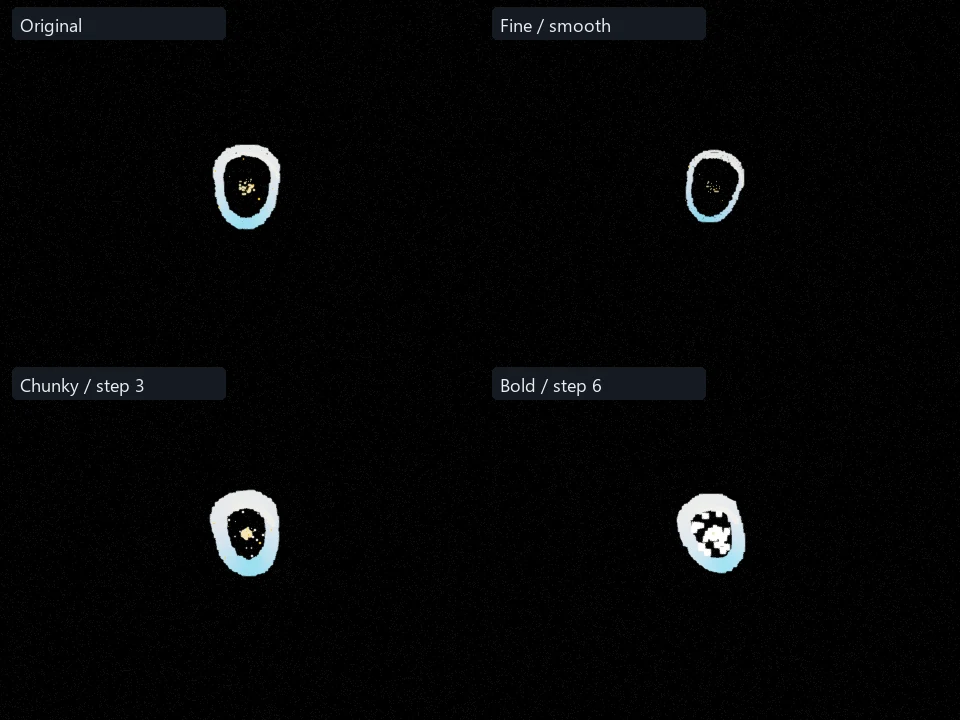 Shield Block preset comparison