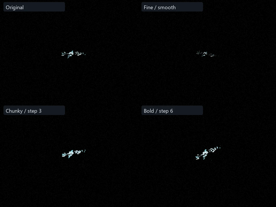 Azure Pin Flash preset comparison