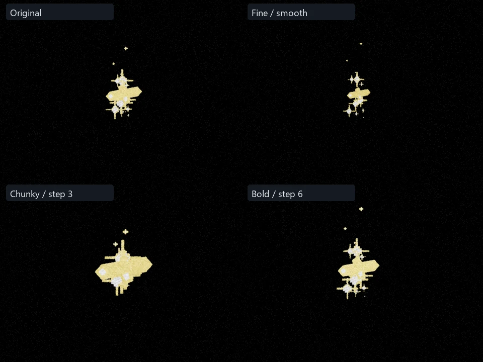 Holy preset comparison