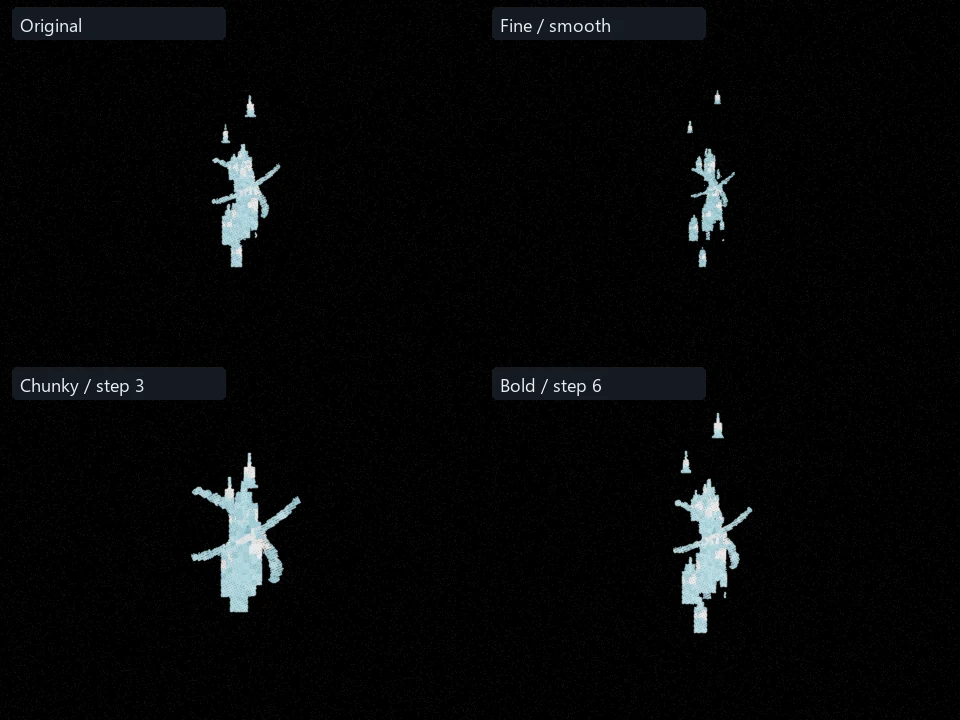 Ice preset comparison