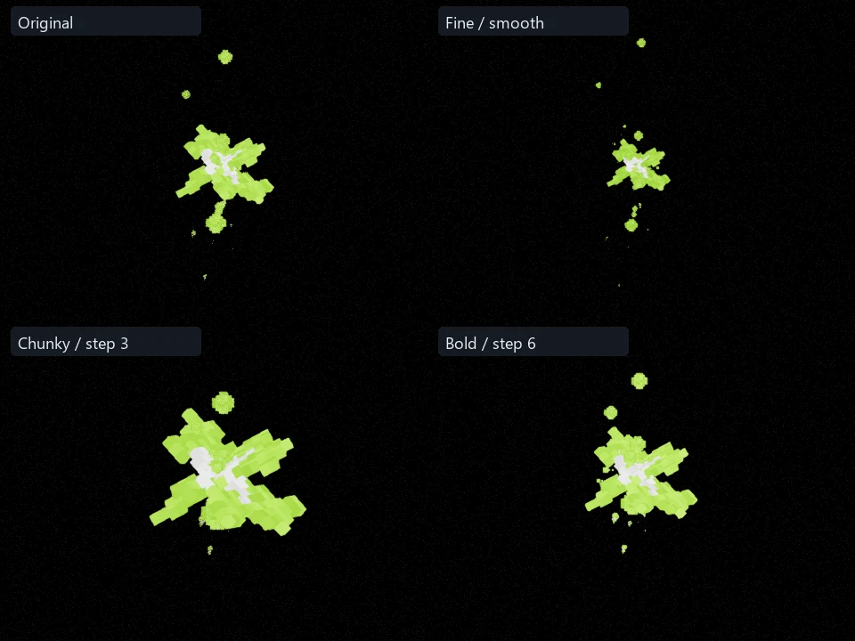 Poison preset comparison