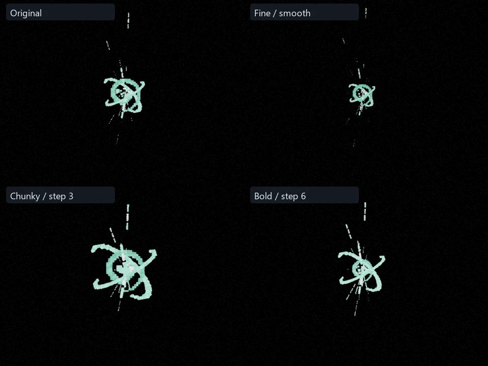 Wind preset comparison