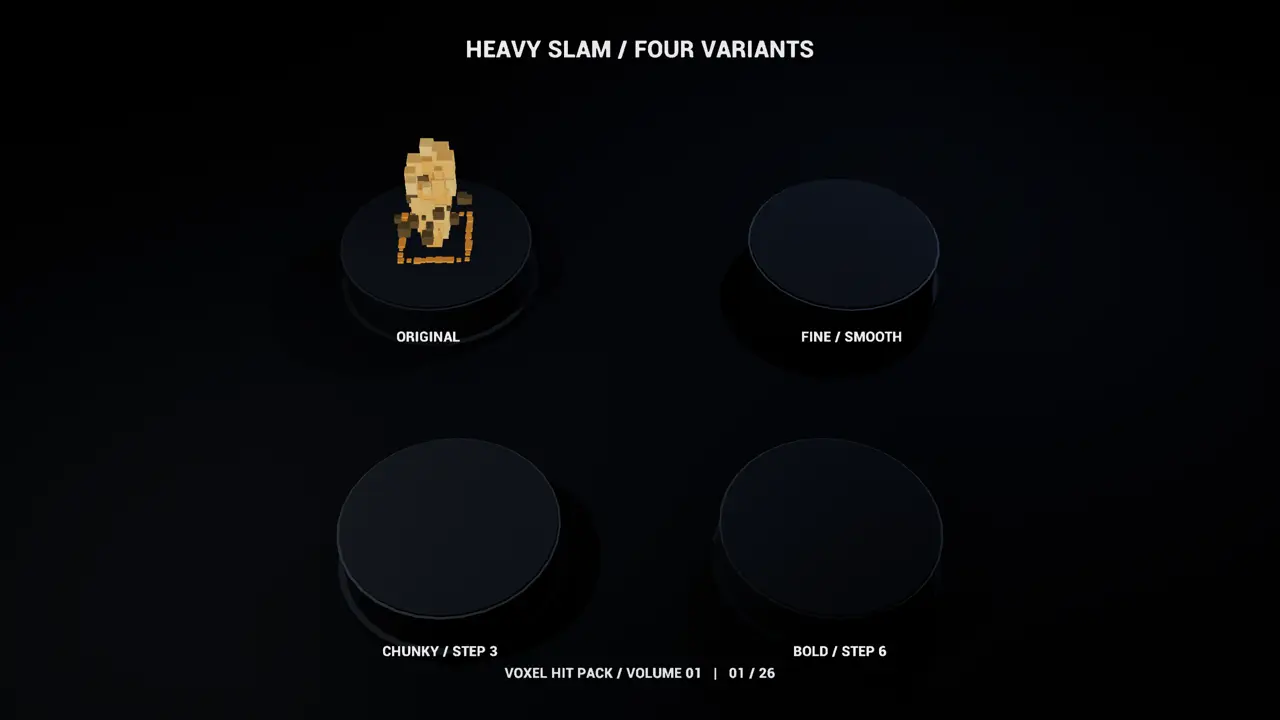 Heavy Slam preset comparison
