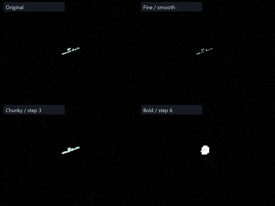 Small Wind preset comparison