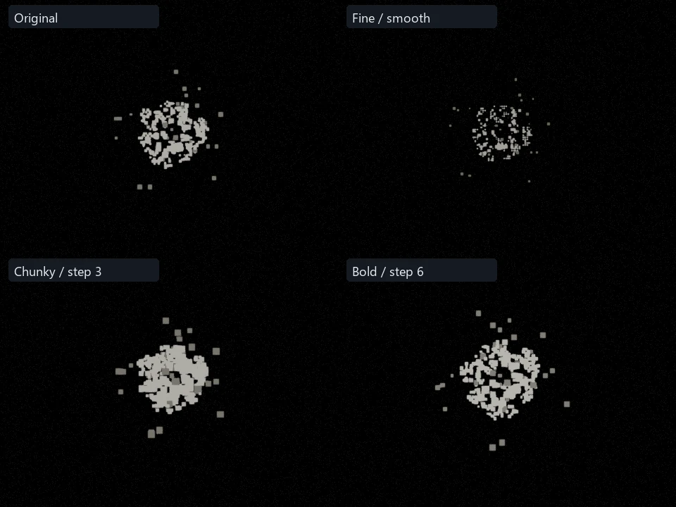 Concrete Heavy Strike preset comparison