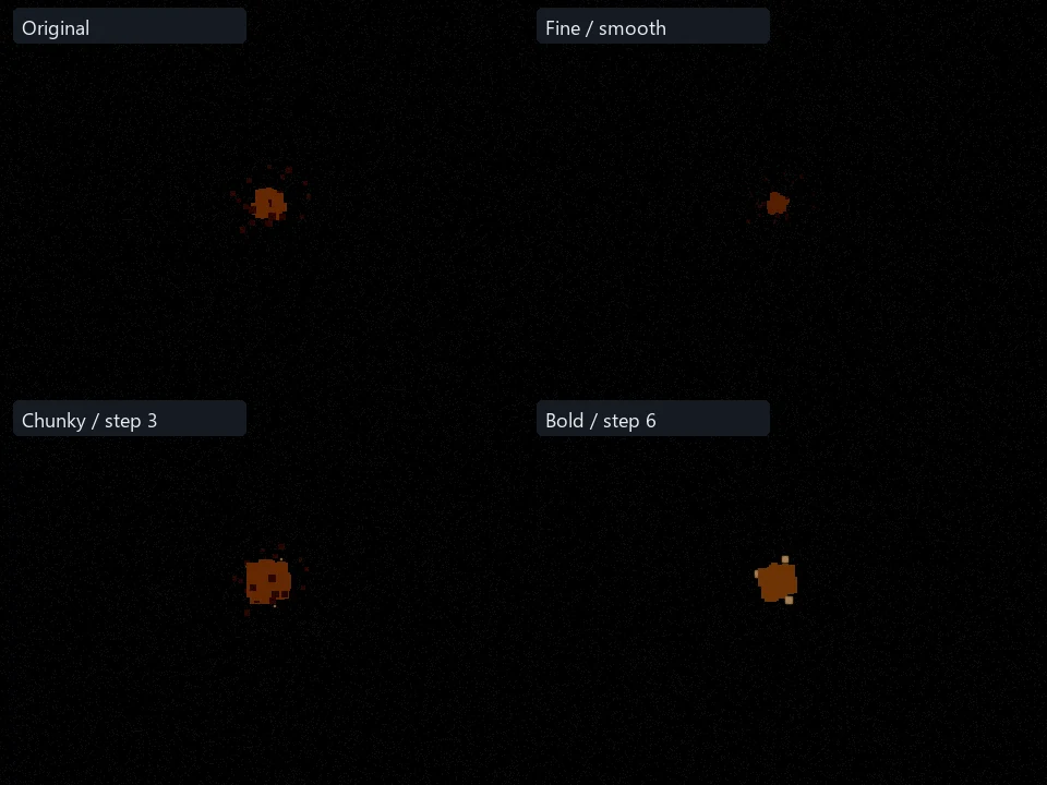 Soil Puncture preset comparison
